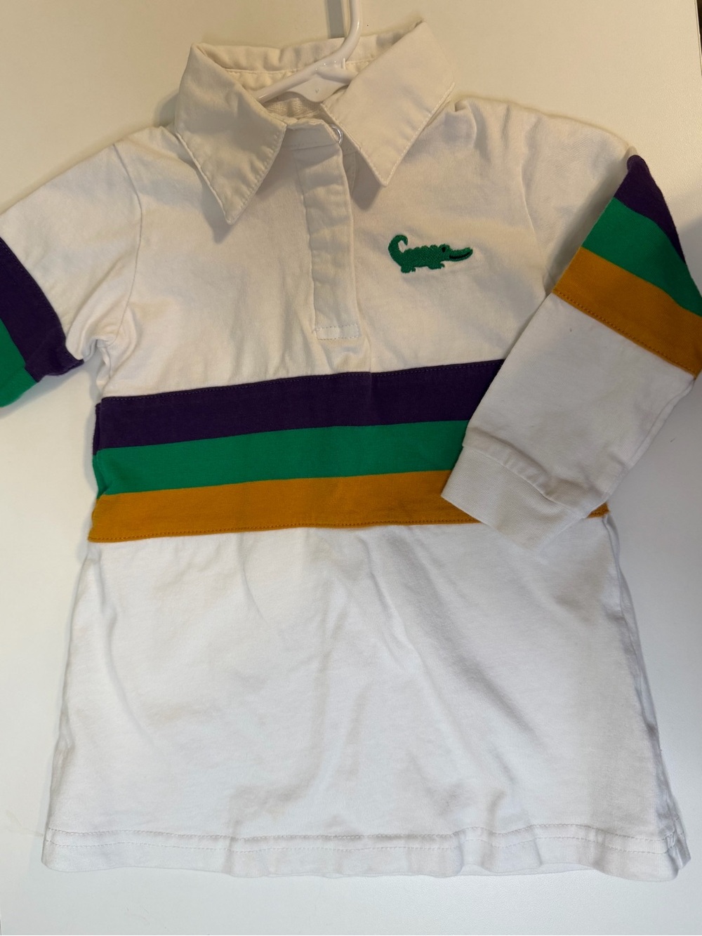 Lulu Bebe Mardi Gras Dress (18M)